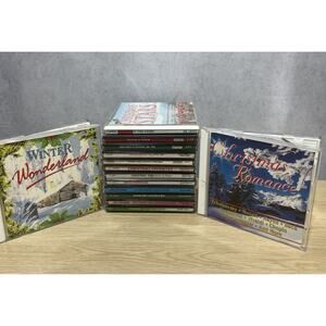 Budle of 14 Christmas 60's, 70's, 80's & 90's Various Artists Mixed CD's